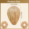 MUNSKT Pack of 2 Wasp Nest Dummy Weatherproof Hornet Nest