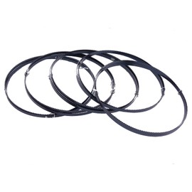 SMI Set of 5 Wood Band Saw Blades 3454 x 10 x 0.5 mm 4 TPI Wood Saw Band Saw Band Suitable for Holzmann HBS 470 Profi and Holzstar HBS 473