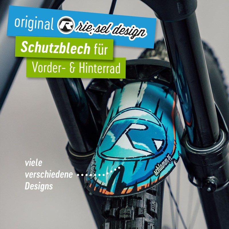 Riesel Design 1 x Mudguard - Mudguard: PE - MTB