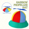 Aomig Aomig Propeller Mütze, Bunte Propellermütze, Hubschraubermütze Propeller Cap, Hubschrauber-Kappe,