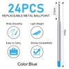OSDUE 24 x Ballpoint Pen Refills G2 Format, Replaceable Ballpoint