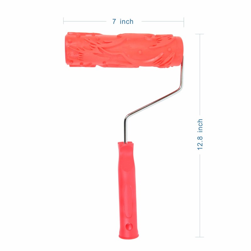 Nichiyo 7'' Pattern Paint Roller Texture Roller for Walls Furnitures