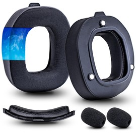 CCRE Earpads Replacement for Astro A50 GEN4 Headset - Astro A50 Mod Kit - A50 Accessories/Cooling Gel/Ear Cushion/Ear Cups (Black)