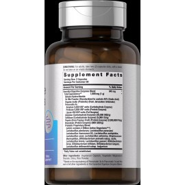 Horbäach Digestive Enzymes | 100 Capsules | Enzyme Blend | Non-GMO | by Horbaach