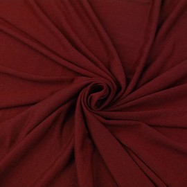 Ruby-B Viscose Spandex Jersey Knit 4-Ways Stretch Solid Color Fabric - 15 Yards