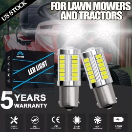 CHUSYYRAY For Case 400 442 444 446 448 tractor headlamp SUPER Bright LED light bulbs 2x