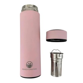 RR Pink Tea Bottle with Infuser – Brew Beautifully, Sip Stylishly