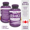 NAKA Naka Platinum D3+K2 Super BONUS SIZE 330 Softgels (300