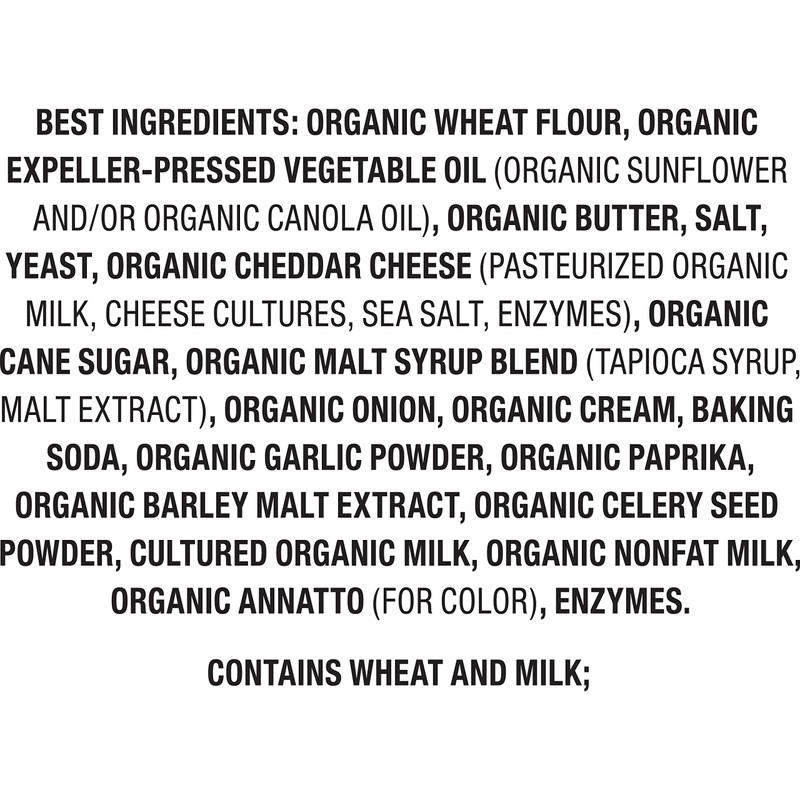 Annie's Homegrown Organic Cheddar Snack Mix, Bunnies Cheddar, 9 Oz