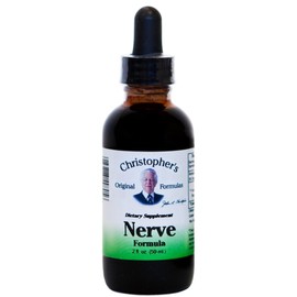 Christopher's Original Formulas Nerve Formula, Natural Herbal Supplement, 2 oz