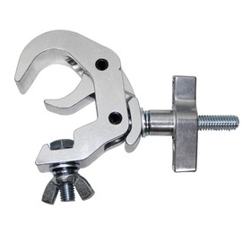 Sarknoah.Pack of 4 .Heavy Duty Truss Clamp.Compatible With 1.6-2.0 Inch Truss Quick Rig Coupler Clamp for DJ Lights .Moving Head Par Lights. 330 lb Aluminum Alloy DJ Light Clamps