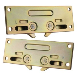 Kenworth Door Latch Lock Left Driver & Right Passenger Side Compatible with Kenworth T600 T660 1986-2016, Mack MC MR 1978-1987 Truck Door Parts Replaces HLK2129 HLK2130