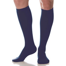 Scudotex Unisex Large Travel Compression Socks Lightweight 14-17mm Blue Size 6