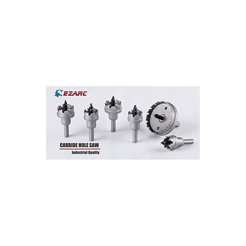 EZARC Carbide Hole Cutter Heavy Duty for Stainless Steel, Technical