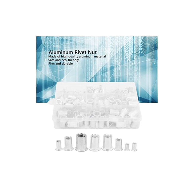 Aluminium Rivet Nut Insert Nut Accessory Set M3 M4 M5