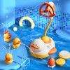 Spraying Duck Bath Toy Cute Shape Plastic Waterproof Electric Spray