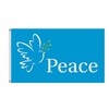 The Dove of Peace Flag 2x3FT, Love Peace Polyester Flags,
