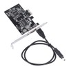 Yunir PCI-E Controller Card, 1-Lane PCI-E PCI Express FireWire 1394a