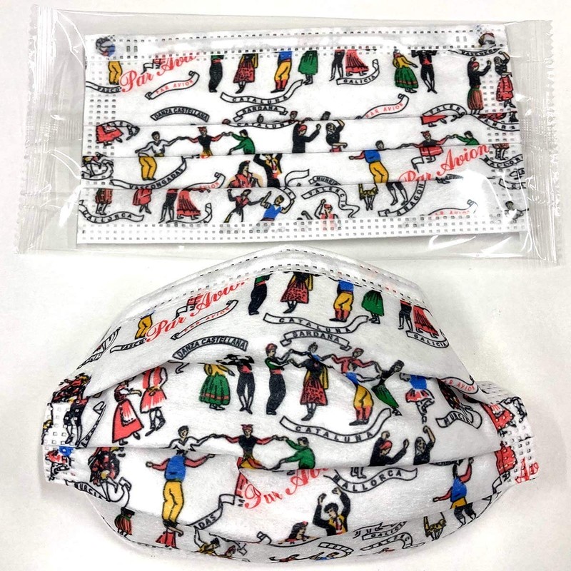 Cute Mask Par Avion Palabion Design Mask Made in Japan!