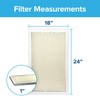 Filtrete 18x24x1 Air Filter, MPR 300, MERV 5, Clean Living