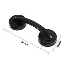 KAFENDA Large Glass Door & Window Handles Bathroom Sliding Doors Closets Wardrobe Non Marking Handles Non Porous Absorption Handles Grab Handles for Shower