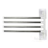 Hoi 4 compartment towel rack Non-perforated towel rack Bathroom towel rack kitchen dishcloth holder 2ea