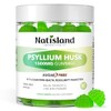 Psyllium Husk Gummies, 1500mg Psyllium Husk Fiber Supplement with Probiotics,