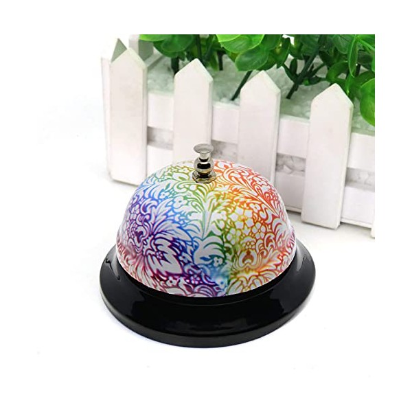 Floral Bell Ringers for Teachers - Front Desk Bell for