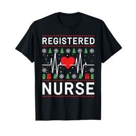 Lustiges RN Nurse Xmas Registered Nurse Christmas T-Shirt