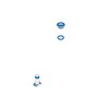 Olympia Faucets P-1232 Two Handle Shower Set, Chrome Finish