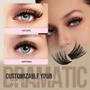 LASHVIEW Lash-Extension-Clusters 336pcs D Curl Lash Clusters Natural Look Cluster