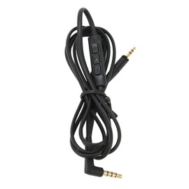 Replacement Headphone Cable, Sound Control Buttons, 3.5mm to 2.5mm Male Jack, Optimized Center Construction, PVC & Copper, for HD4.40 HD4.40BT HD4.50 HD4.50BTNC HD4.30i, 1.5m