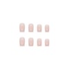 JUSTOTRY Pack of 24 White French Nails for Gluing Medium