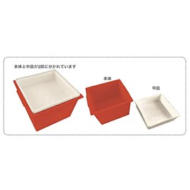 Ken Onishi Peanuts Lunch Series EATING Red Lunch Box Square SLH-1501 5.3 x 4.8 x 3.9 inches (13.4 x 12.1 x 10 cm)