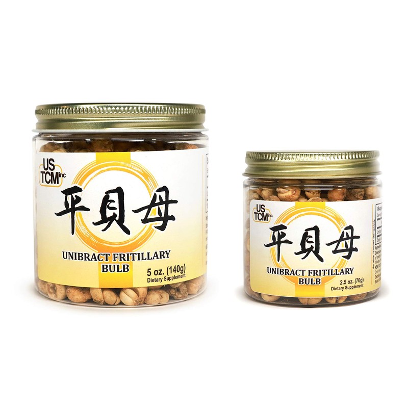 Unibract Fritillary Bulb Ping Bei Mu Sulfur-Free 平貝母 無熏硫 (5oz)