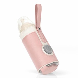 HapiChil Milk Warmer, Pouch Type, USB Powered, 3 Temperature Settings (Fresh Pink)