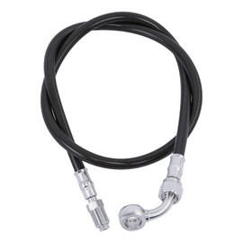 TCT-MOTORPARTS 10'' Brake Line Hose Fit for harley 2018-2025 softail models Fat Boy Deluxe Softail Low Rider Heritage Classic Street Bob