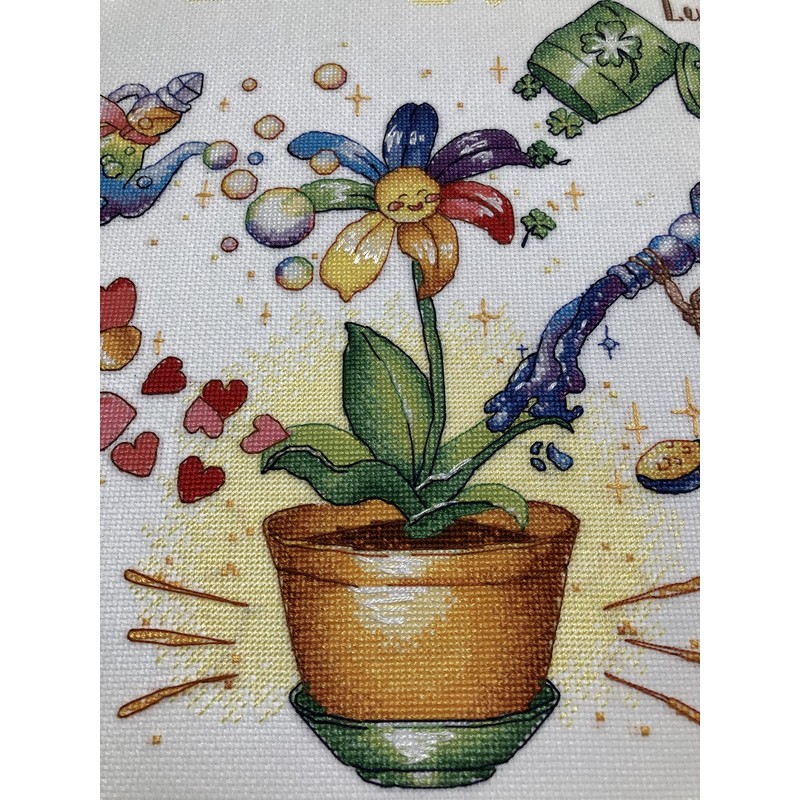 Riolis Cross Stitch Set, Multicoloured, 30 x 30 cm