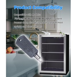 5304485424 Freezer Door Lock Key for Upright Freezers & Wine Fridges Compatible with Frigidaire FFBC4622QS FFBC4622QS1,Replace AP5331004 2211112 AH3506557 PS3506557