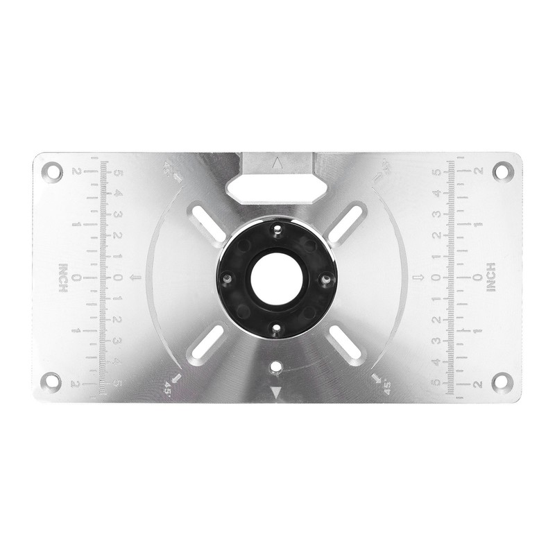 Router Table Insert Plate Aluminum Trimming Machine Engraving Flip Board