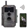 GardePro E6 Wildlife Camera, WiFi, 32MP 1296p H.264 Video, 110°