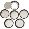 webake Mini Tart Tins Quiche Tin with Loose Base 4