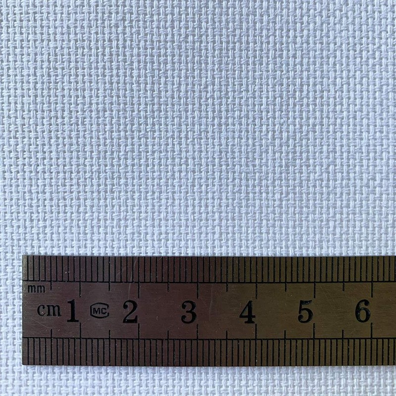 22 Count Cross Stitch Fabric Embroidery Aida Cloth, White, 59"W