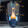 Wired Mouse Ergonomic RGB Backlit Adjustable DPI 7 Programmable Keys