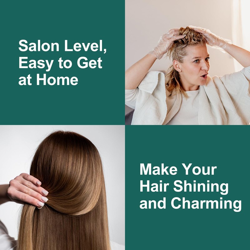 Yocisku Tea Tree Hair Dye Shampoo 3 in 1, Gray