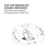 Oatey 3 in. or 4 in. PVC closet flange with