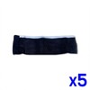 Easy-Install Portable Table Tennis Net (5-Pack) for Matches Blue