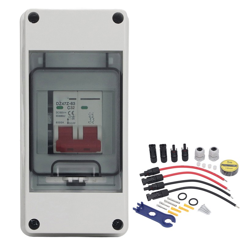 DC500V Photovoltaic Electrical Isolator Switch IP65 Waterproof PV DC Disconnect