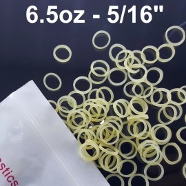 Unbranded 100x Orthodontic Rubber Bands Braces Stretch Elastic Oral Mouth Teeth 6.5oz 5/16