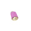 Gold Lighter Cover Sleeve with Pink Rhinestones LS47